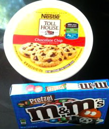 Cookie Dough and M&Ms