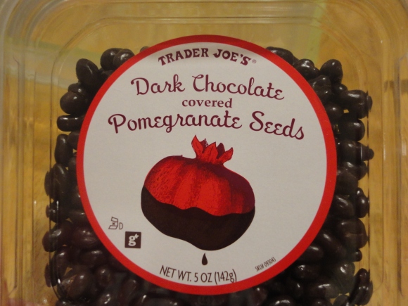 chocolate covered pomegranate